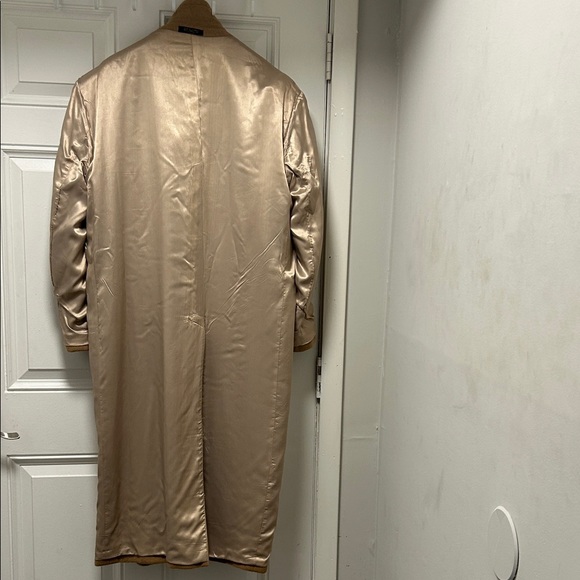 Kasper Men's Tan Trench Coat - Picture 8 of 15